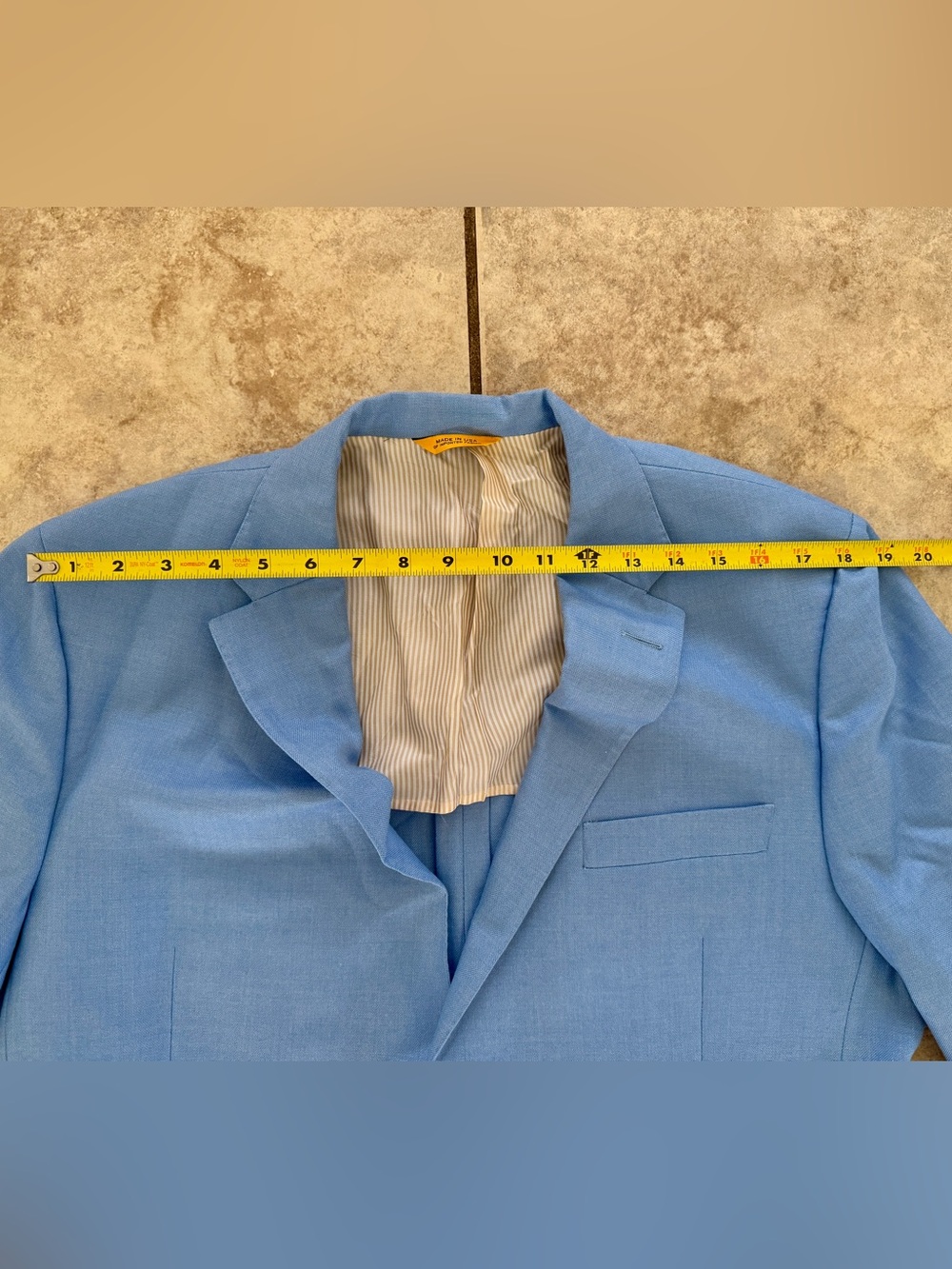 Hickey Freeman Light Blue Two-Button Blazer - Picture 10 of 12